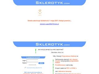Podgląd sklerotyk.com