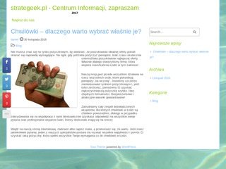 Podgląd strategeek.pl