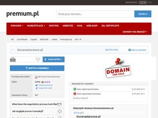 Podgląd biuranastarowce.pl