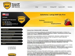 Podgląd warszawabhp.pl