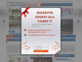 Podgląd zakopanepoleca.pl