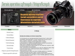 Podgląd serwisaparatowfoto.pl