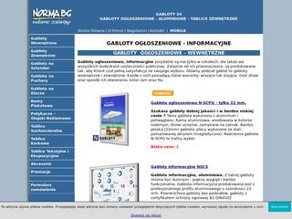 Podgląd gabloty24.pl