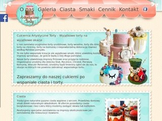 Podgląd artystycznetorty.pl
