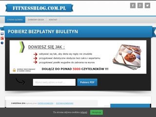 Podgląd fitnessblog.com.pl