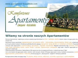Podgląd apartament-koscielisko.com