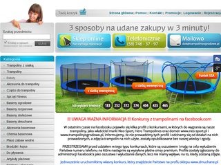 Podgląd trampolinyogrodowe.pl