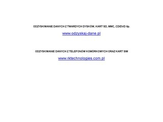 Podgląd odzyskiwanie.rktechnologies.com.pl