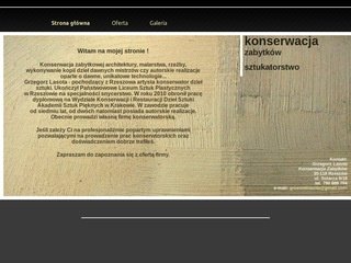 Podgląd konserwacja-zabytki.pl