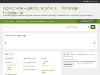 Podgląd wzakopane.pl