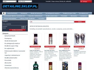 Podgląd detailing.sklep.pl