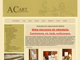 Podgląd acart.pl