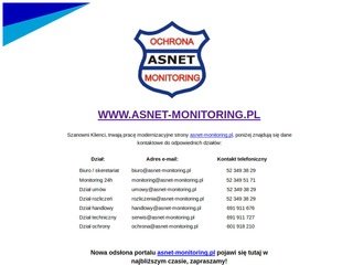 Podgląd asnet-monitoring.pl