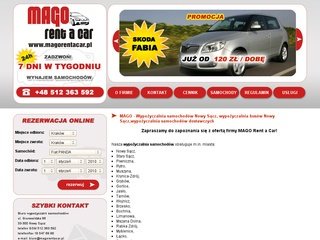 Miniaturka magorentacar.pl