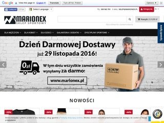 Podgląd marionex.pl