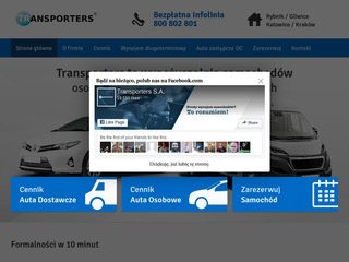 Podgląd transporters.pl
