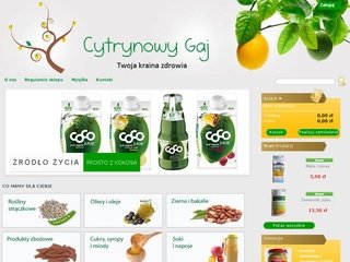 Podgląd cytrynowygaj.pl