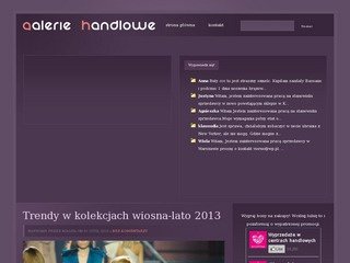 Podgląd galerie-handlowe.a2a.pl