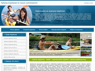 Podgląd splywy.kajakowe.org