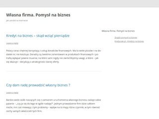 Podgląd wlasnafirma.biz.pl