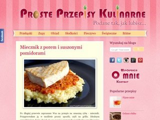Podgląd prosteprzepisykulinarne.com
