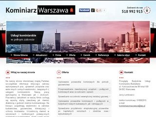 Miniaturka kominiarzwarszawa.pl