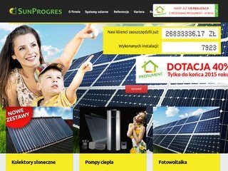 Podgląd sunprogres.pl