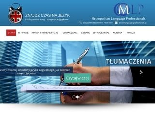 Podgląd language-professionals.pl