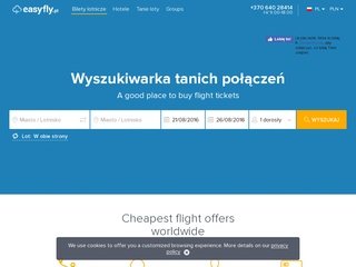 Podgląd easyfly.pl