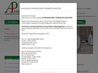 Podgląd przychodniaapimed.pl