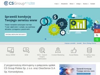 Podgląd clearsense.pl