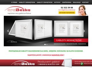 Podgląd gabloty-arabeska.pl