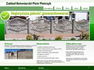 Podgląd ogrodzeniabeton.pl