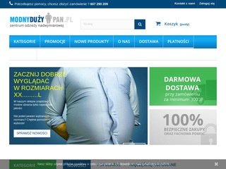 Podgląd modnyduzypan.pl