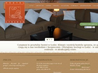 Podgląd cynamonhostel.pl