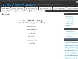 Podgląd serwislaptopowchorzow.pl