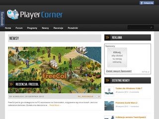 Podgląd playercorner.pl
