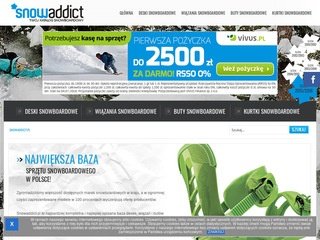 Podgląd snowaddict.pl