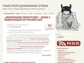 Podgląd tanie-pozycjonowanie-stron.pl