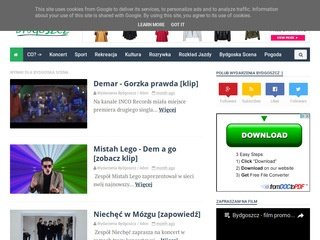 Podgląd bydgoskascena.pl