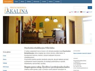 Podgląd rehabilitacjawillakalina.pl