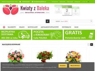 Podgląd kwiatyzdaleka.pl
