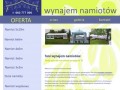 Podgląd wynajem-namiotow.com