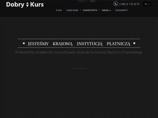 Podgląd https://www.dobrykurs.pl