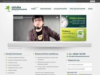 Podgląd sztukapozycjonowania.pl