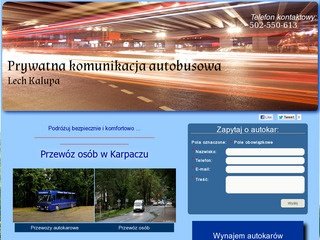 Podgląd przewozosobkarpacz.pl