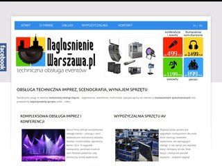 Podgląd naglosnienie-warszawa.pl