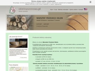 Podgląd okleinasosnowa.pl