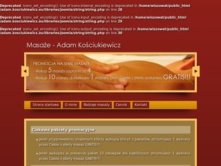 Podgląd adam.kosciukiewicz.eu