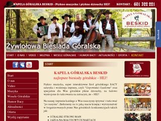 Podgląd kapelabeskid.pl